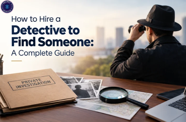 How to Hire a Detective to Find Someone