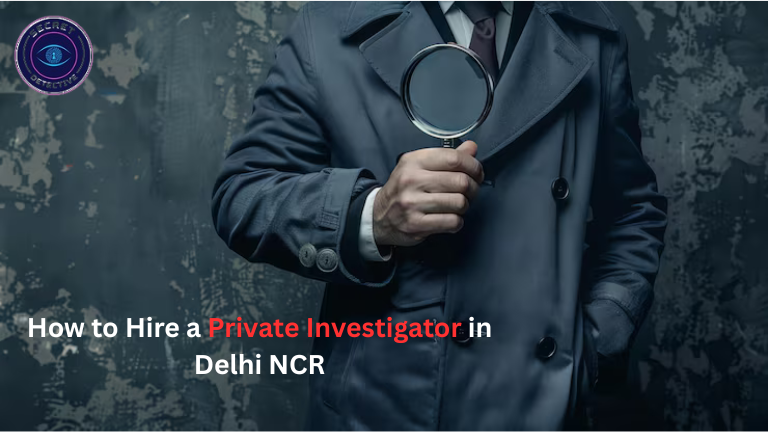 How to Hire a Private Investigator in Delhi NCR: A Complete Guide