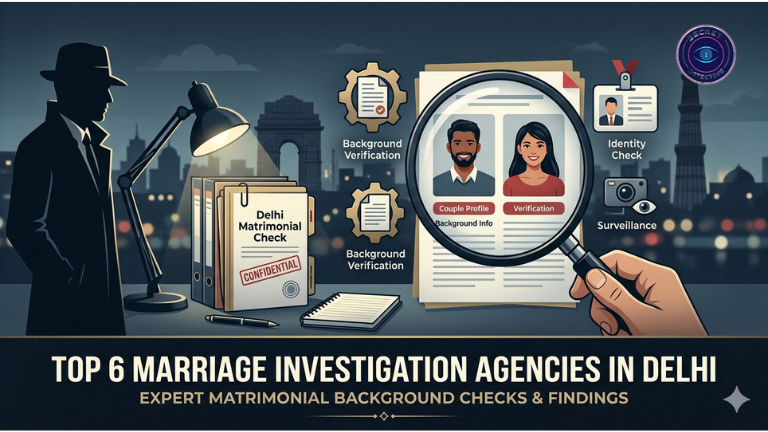 Top 6 Marriage Investigation Agencies in Delhi