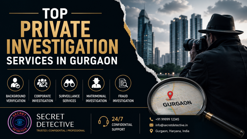 Top Private Investigation Services in Gurgaon