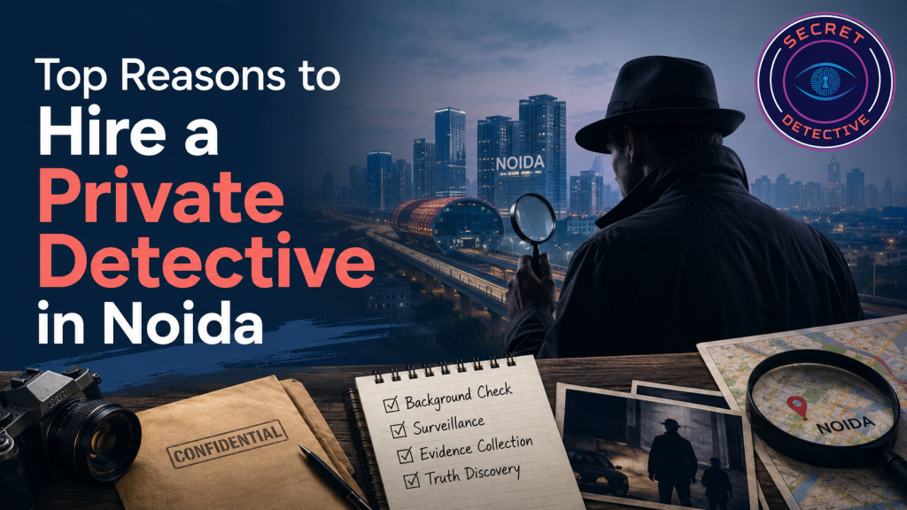 Top Reasons to Hire a Private Detective in Noida