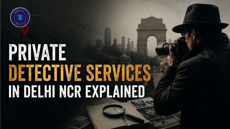 Private Detective Services in Delhi NCR Explained